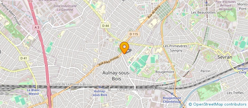 localisation de l'entreprise MONSIEUR ABDINAASIR AHMED MOHAMUD à AULNAY-SOUS-BOIS