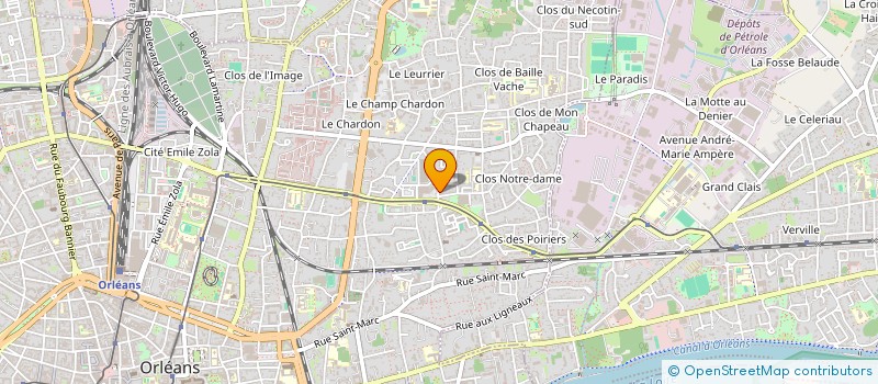 localisation de l'entreprise MONSIEUR ABDIRISAQ MOHAMED ELMI à ORLEANS