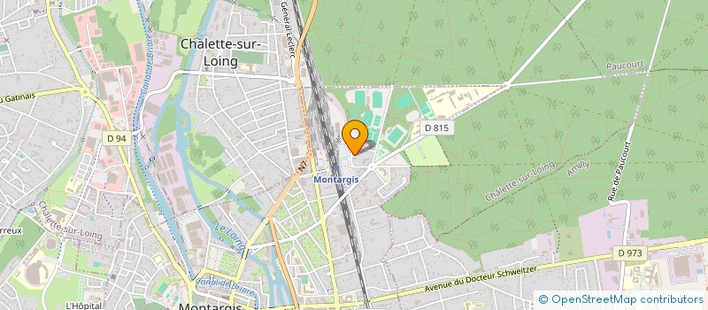 localisation de l'entreprise MONSIEUR ABDISALAM MOHAMED HUSSEIN à MONTARGIS