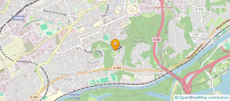 localisation de l'entreprise MONSIEUR ABDIZIZ MOHAMED HADJI  RILLIEUX-LA-PAPE