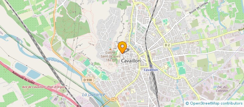 localisation de l'entreprise MONSIEUR ABDJELLIL MAGRI  CAVAILLON