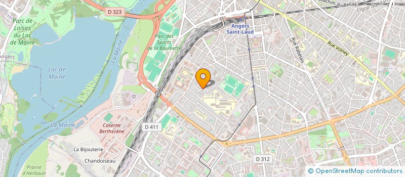 localisation de l'entreprise MONSIEUR ABDLAMJID BOULBOUL  ANGERS