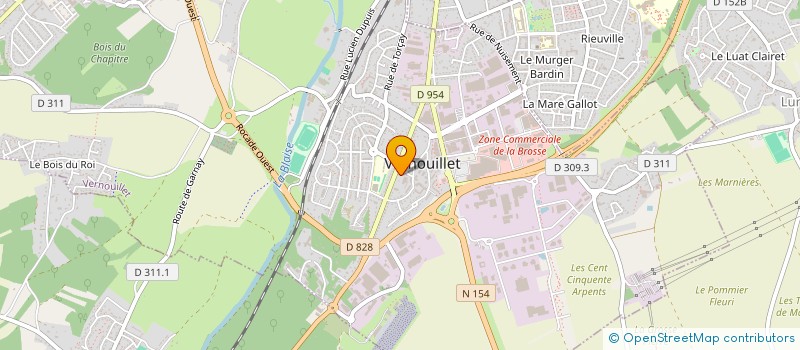 localisation de l'entreprise MONSIEUR ABDLWADOUD KRAIDACHE à VERNOUILLET