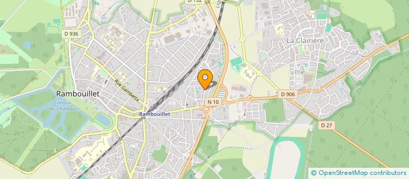 localisation de l'entreprise MONSIEUR ABDNASSIR CHOUAKRIA  RAMBOUILLET