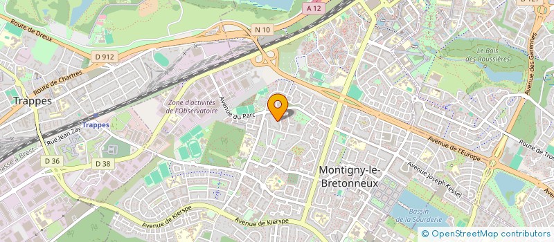 localisation de l'entreprise MONSIEUR ABDO ABI-ATMI à MONTIGNY-LE-BRETONNEUX