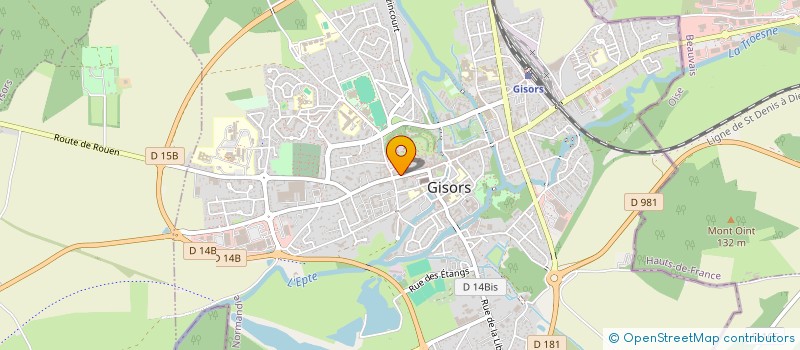 localisation de l'entreprise MONSIEUR ABDO DALLOUL  GISORS