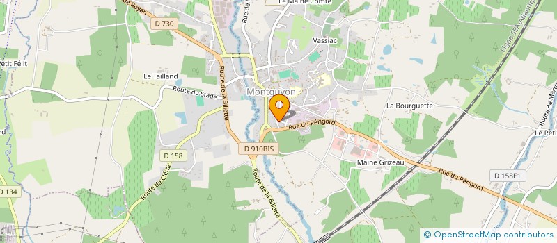 localisation de l'entreprise MONSIEUR ABDO SHAHINO  MONTGUYON