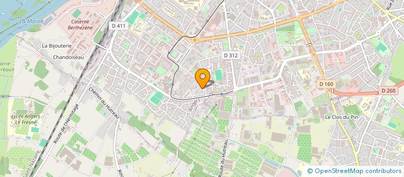 localisation de l'entreprise MONSIEUR ABDOALATI AHMED ADAM  ANGERS