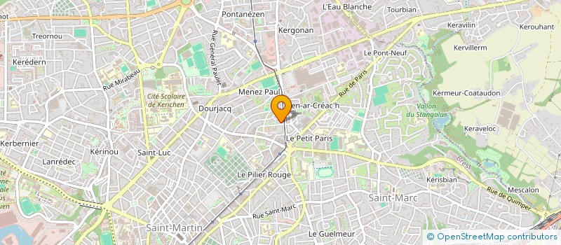 localisation de l'entreprise MONSIEUR ABDOL HAKIM SHERZAD à BREST