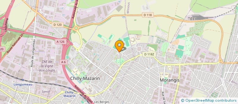localisation de l'entreprise MONSIEUR ABDOL ISMATULLAH à CHILLY-MAZARIN