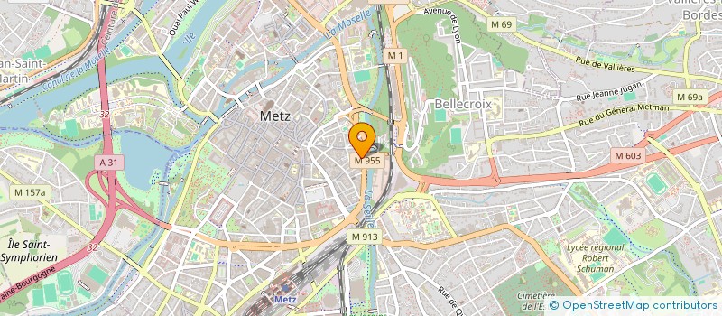 localisation de l'entreprise MONSIEUR ABDOLATIF NAZARI  METZ