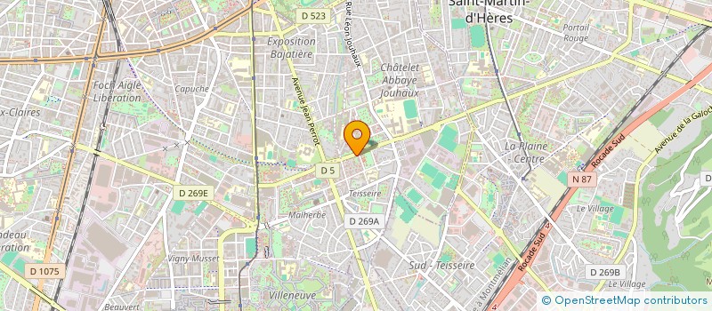 localisation de l'entreprise MONSIEUR ABDOLREZA SARRAFI à GRENOBLE
