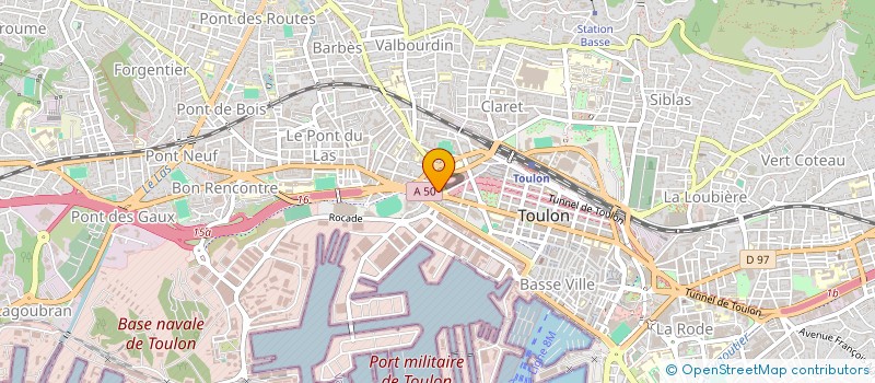 localisation de l'entreprise MONSIEUR ABDOOL CADER IMRIT  TOULON