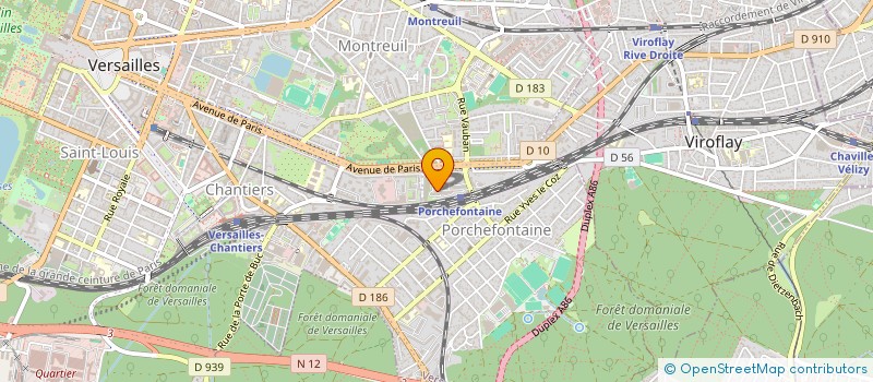localisation de l'entreprise MONSIEUR ABDOU ABO EL ASAD à VERSAILLES