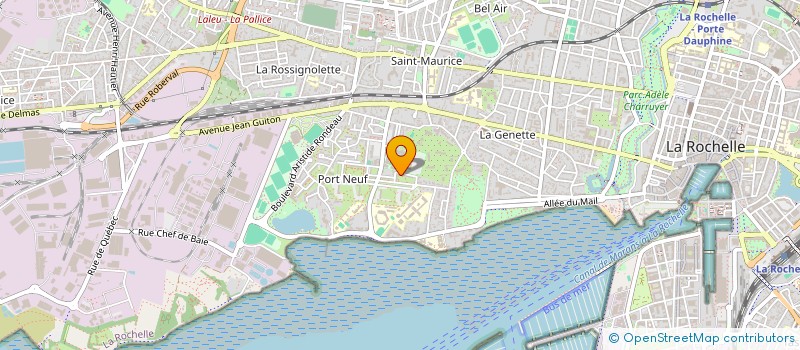 localisation de l'entreprise MONSIEUR ABDOU AMADOU MBODJI  LA ROCHELLE