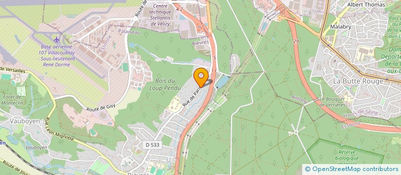 localisation de l'entreprise MONSIEUR ABDOU-BAKHY SECK  BIEVRES