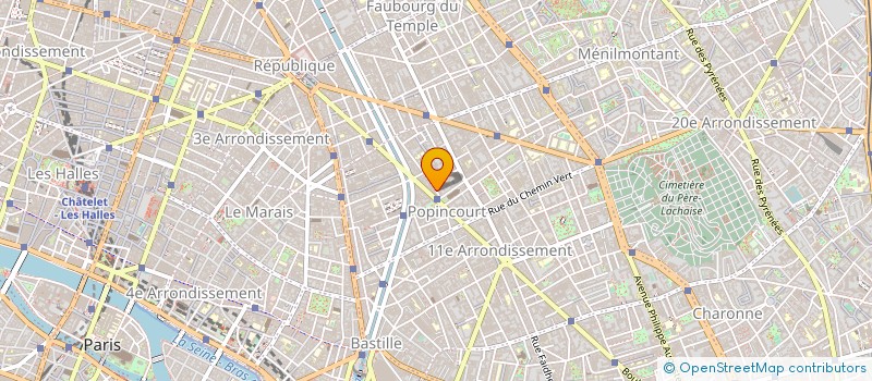 localisation de l'entreprise MONSIEUR ABDOU BERRADA à PARIS