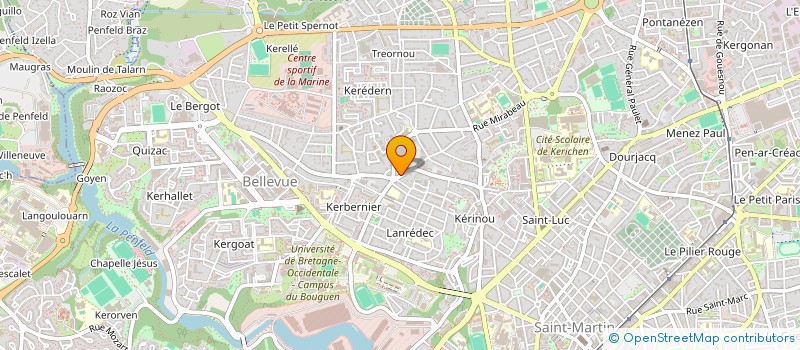 localisation de l'entreprise MONSIEUR ABDOU BOURHANI à BREST