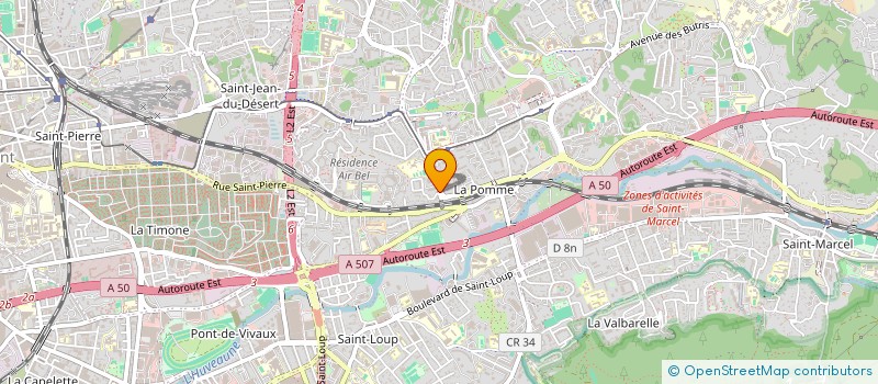 localisation de l'entreprise MONSIEUR ABDOU BOUSSAID  MARSEILLE