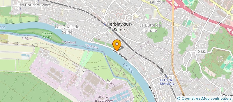 localisation de l'entreprise MONSIEUR ABDOU CISSE  HERBLAY-SUR-SEINE