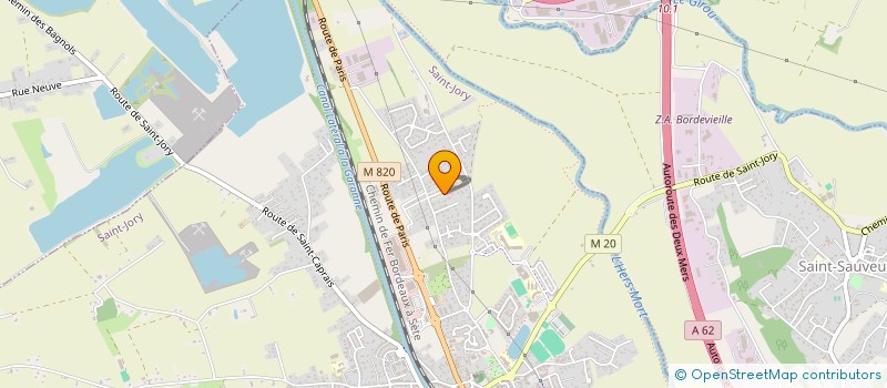 localisation de l'entreprise MONSIEUR ABDOU CISSE  SAINT-JORY