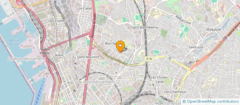 localisation de l'entreprise MONSIEUR ABDOU DERBEL  MARSEILLE 14