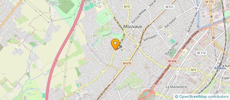 localisation de l'entreprise MONSIEUR ABDOU DERBEL à MOUVAUX
