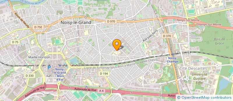 localisation de l'entreprise MONSIEUR ABDOU DIABE  NOISY-LE-GRAND