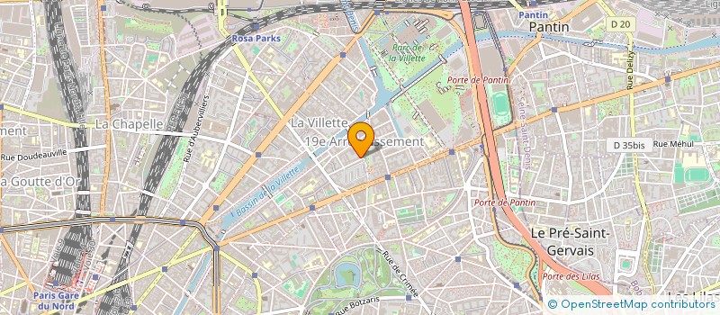 localisation de l'entreprise MONSIEUR ABDOU DIARRA  PARIS