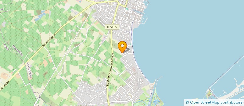 localisation de l'entreprise MONSIEUR ABDOU DIENG à MARSEILLAN