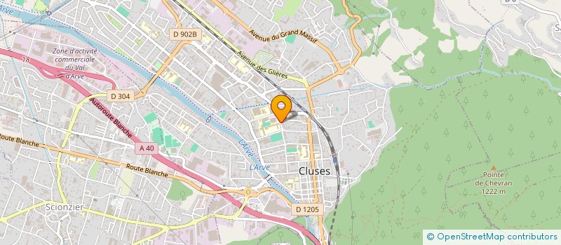 localisation de l'entreprise MONSIEUR ABDOU DRAME  CLUSES