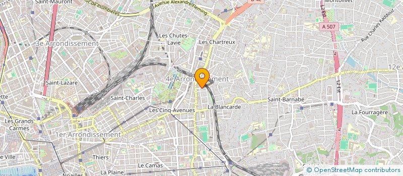 localisation de l'entreprise MONSIEUR ABDOU EL ILLAH MOURAHIB à MARSEILLE