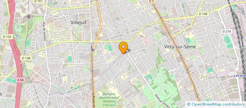 localisation de l'entreprise MONSIEUR ABDOU FAKIR  VILLEJUIF