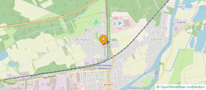 localisation de l'entreprise MONSIEUR ABDOU FANE  LES AGEUX