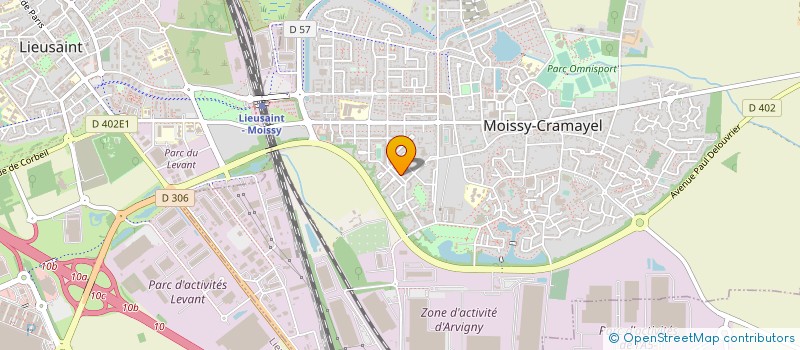 localisation de l'entreprise MONSIEUR ABDOU GUEYE à MOISSY-CRAMAYEL