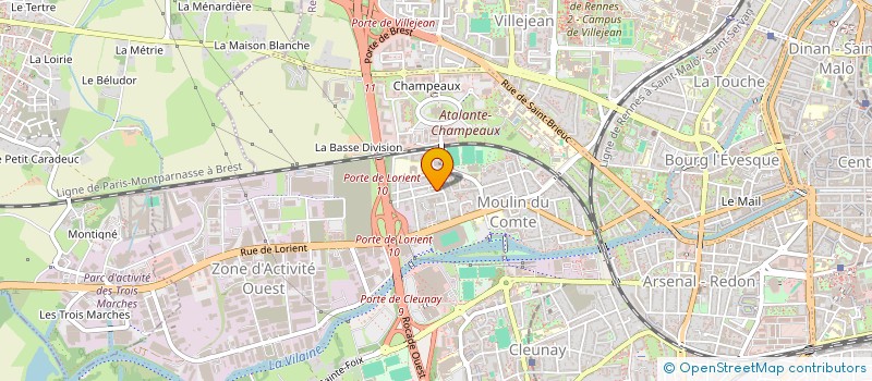 localisation de l'entreprise MONSIEUR ABDOU HAMADA  RENNES