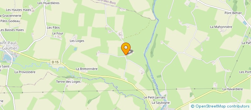 localisation de l'entreprise MONSIEUR ABDOU KANIASSI  SAINT PAUL LE GAULTIER