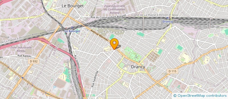 localisation de l'entreprise MONSIEUR ABDOU KARIM DIOP à DRANCY
