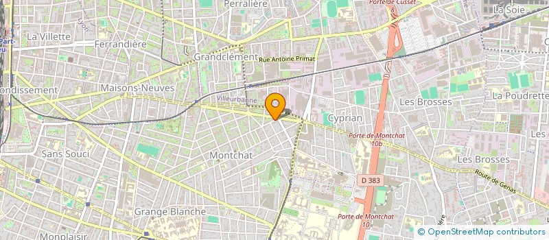 localisation de l'entreprise MONSIEUR ABDOU KONTE  LYON