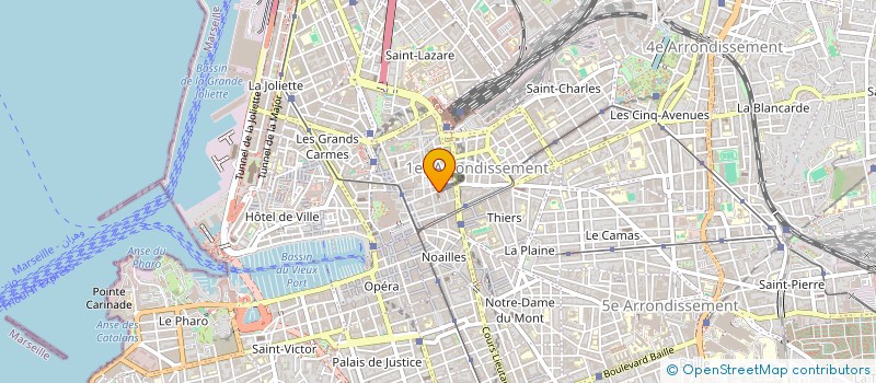 localisation de l'entreprise MONSIEUR ABDOU M'BAYE  MARSEILLE