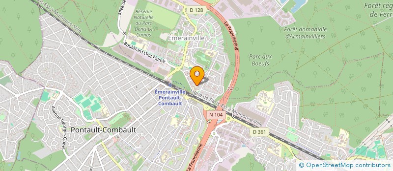 localisation de l'entreprise MONSIEUR ABDOU MOHAMED à EMERAINVILLE
