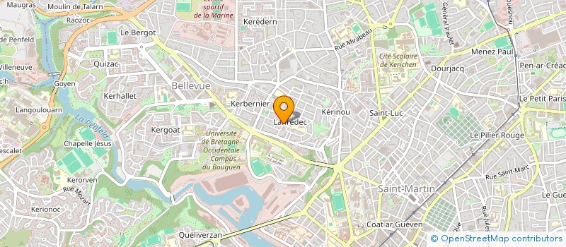 localisation de l'entreprise MONSIEUR ABDOU NIANG à BREST