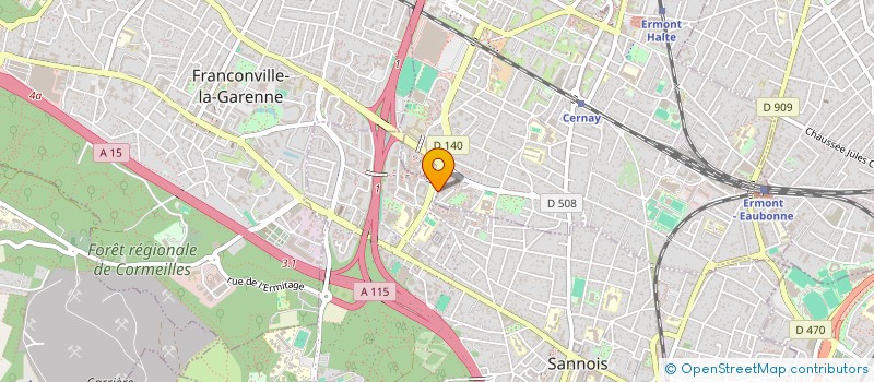 localisation de l'entreprise MONSIEUR ABDOU SADIO à ERMONT