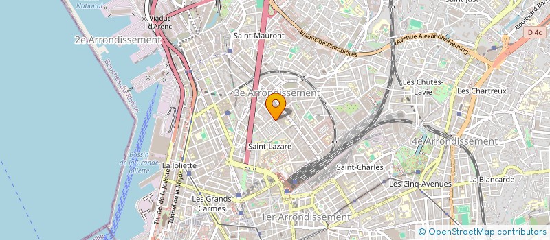 localisation de l'entreprise MONSIEUR ABDOU SIBITOINI à MARSEILLE