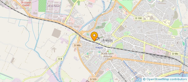 localisation de l'entreprise MONSIEUR ABDOU SOUMAH à FREJUS