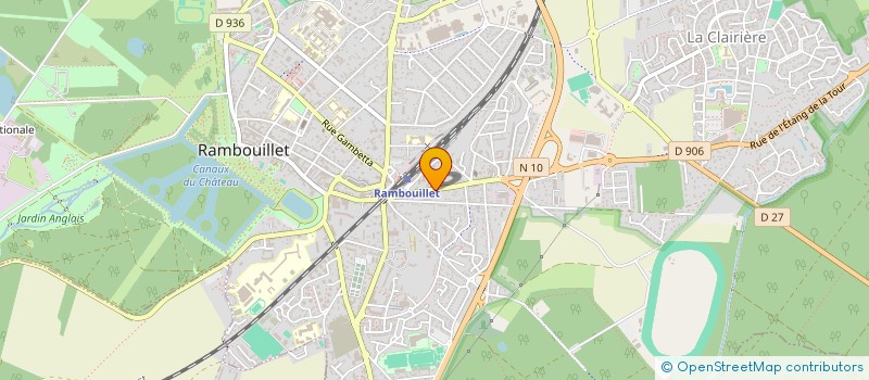 localisation de l'entreprise MONSIEUR ABDOU SOW à RAMBOUILLET