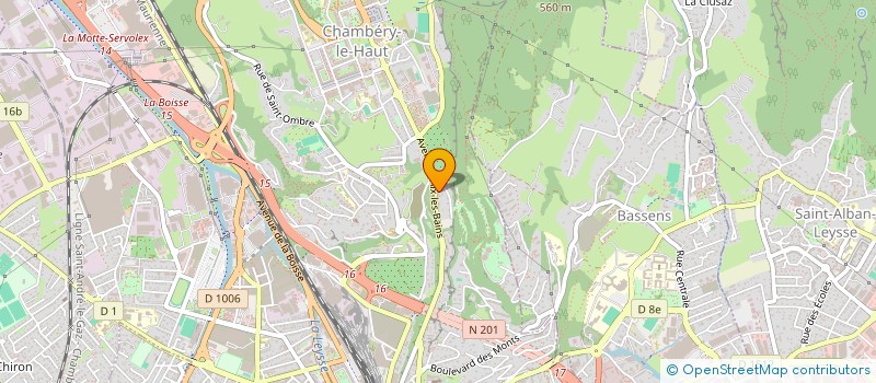 localisation de l'entreprise MONSIEUR ABDOU THIAW  CHAMBERY