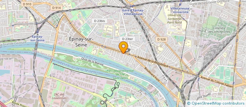 localisation de l'entreprise MONSIEUR ABDOU TIMERA  SANNOIS