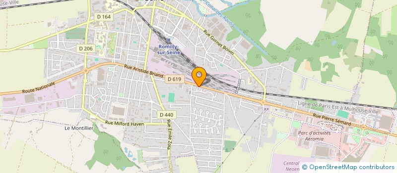 localisation de l'entreprise MONSIEUR ABDOUDRAMANE MAIGA  ROMILLY-SUR-SEINE