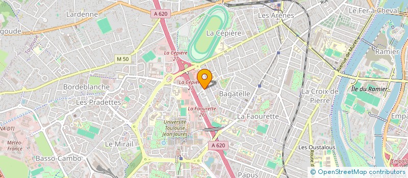localisation de l'entreprise MONSIEUR ABDOUHAMANE DIABY à TOULOUSE